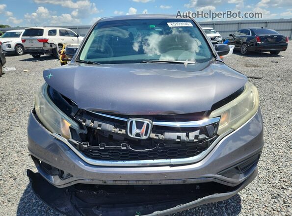 3CZRM3H38GG705270 2016 HONDA CR-V Gray წინა ხედი