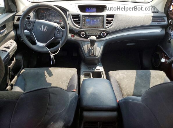 3CZRM3H54GG722147 2016 HONDA CR-V Burgundy Widok deski rozdzielczej