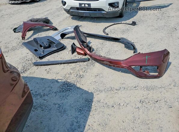 3CZRM3H54GG722147 2016 HONDA CR-V Burgundy Widok naklejki z numerem VIN