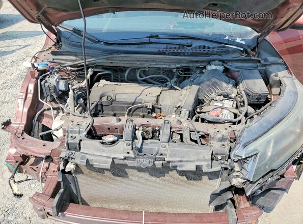 3CZRM3H54GG722147 2016 HONDA CR-V Burgundy Widok komory silnika