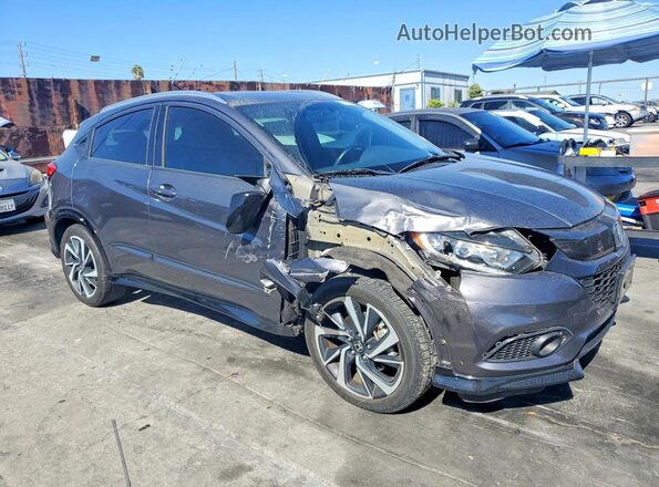 3CZRU5H11KG705341 2019 HONDA HR-V Gray Передня права чверть