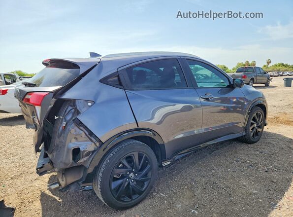 3CZRU5H16MM714766 2021 HONDA HR-V Gray Հետևի աջ