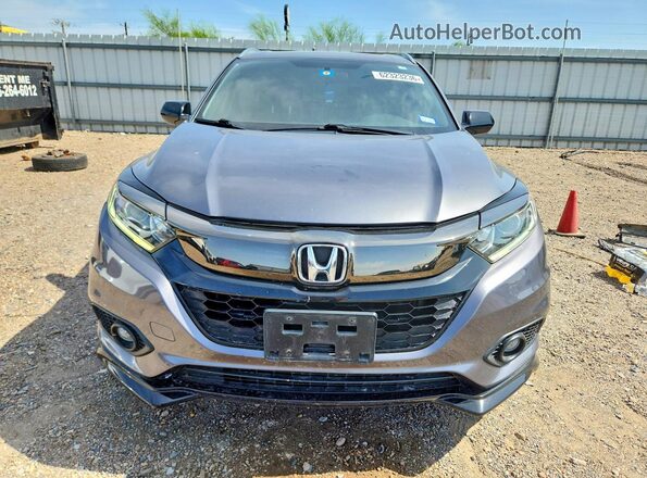 3CZRU5H16MM714766 2021 HONDA HR-V Gray Դիմացի տեսք