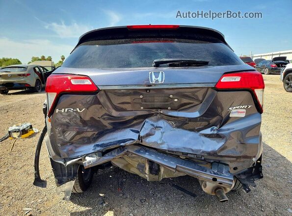 3CZRU5H16MM714766 2021 HONDA HR-V Gray Հետևի տեսք