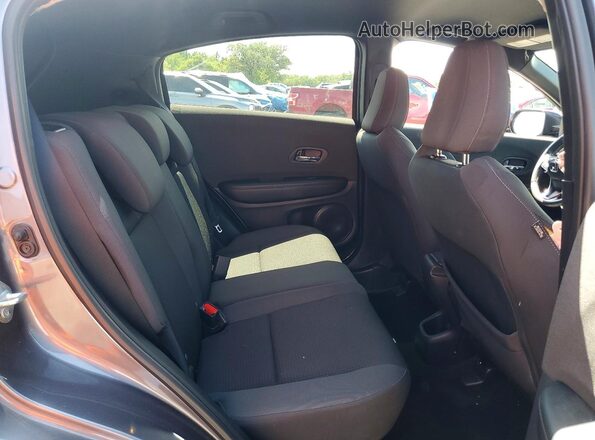 3CZRU5H19MM732095 2021 HONDA HR-V Charcoal Rear interior view