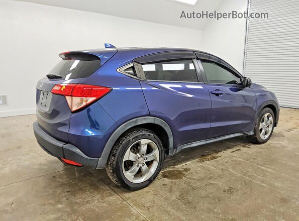 3CZRU5H31HG701445 2017 HONDA HR-V Синий Задняя правая четверть