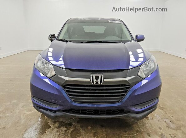 3CZRU5H31HG701445 2017 HONDA HR-V Синий Вид спереди