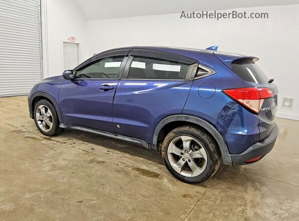 3CZRU5H31HG701445 2017 HONDA HR-V Синий Задняя левая четверть
