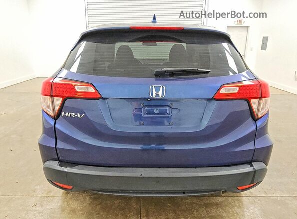 3CZRU5H31HG701445 2017 HONDA HR-V Синий Вид сзади