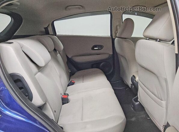 3CZRU5H31HG701445 2017 HONDA HR-V Синий Вид задней части салона