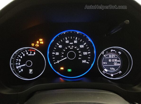 3CZRU5H31HG701445 2017 HONDA HR-V Синий 