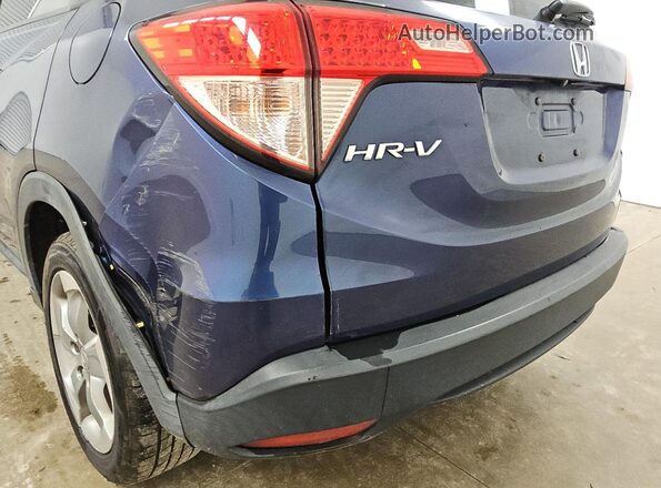 3CZRU5H31HG701445 2017 HONDA HR-V Синий 