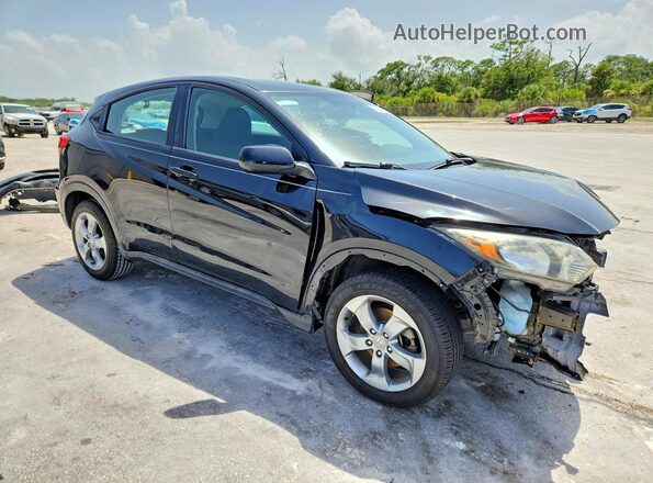 3CZRU5H33HM725411 2017 HONDA HR-V Черный Передняя правая четверть