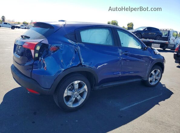 3CZRU5H36HG705474 2017 HONDA HR-V Blue Trasero derecho