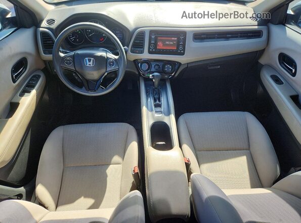 3CZRU5H36HM706593 2017 HONDA HR-V Белый Вид панели приборов