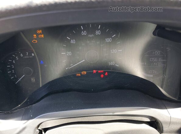 3CZRU5H39JM719442 2018 HONDA HR-V Серый Вид щитка приборов