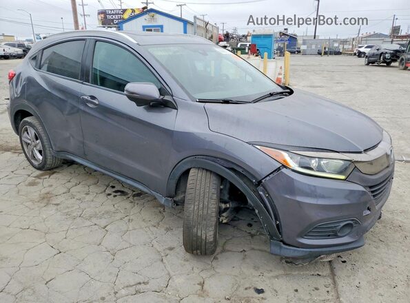 3CZRU5H54KM712093 2019 HONDA HR-V Gray Առջևի աջ