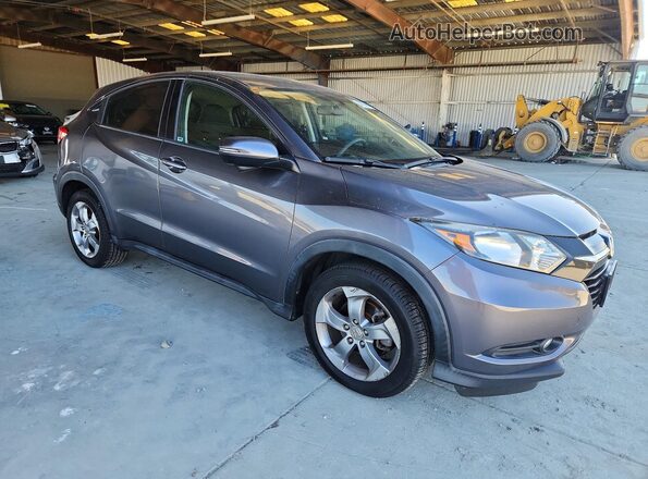3CZRU5H56HM725081 2017 HONDA HR-V Charcoal Передня права чверть