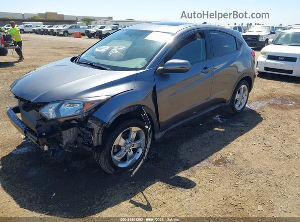 3CZRU5H58JM718753 2018 HONDA HR-V Gray Przód lewy