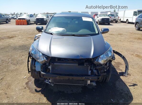 3CZRU5H58JM718753 2018 HONDA HR-V Gray Widok wnętrza z tyłu