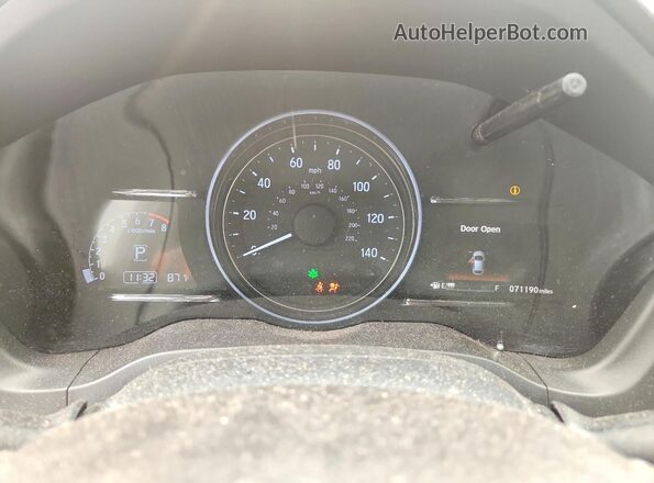 3CZRU5H59MM718202 2021 HONDA HR-V Silver Սարքավորումների վահանակի տեսք
