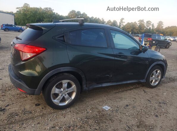 3CZRU5H76GM707261 2016 HONDA HR-V Зеленый Задняя правая четверть
