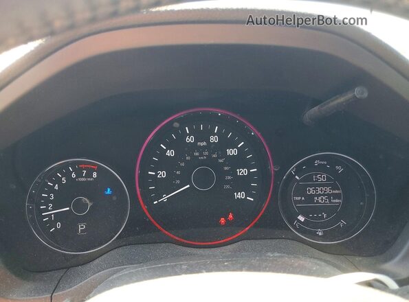 3CZRU6H11LM738509 2020 HONDA HR-V Белый Вид щитка приборов