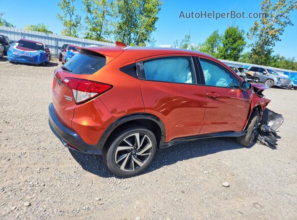 3CZRU6H12KG702275 2019 HONDA HR-V Orange Հետևի աջ