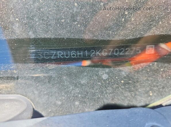 3CZRU6H12KG702275 2019 HONDA HR-V Orange VIN կոդի պիտակի տեսք