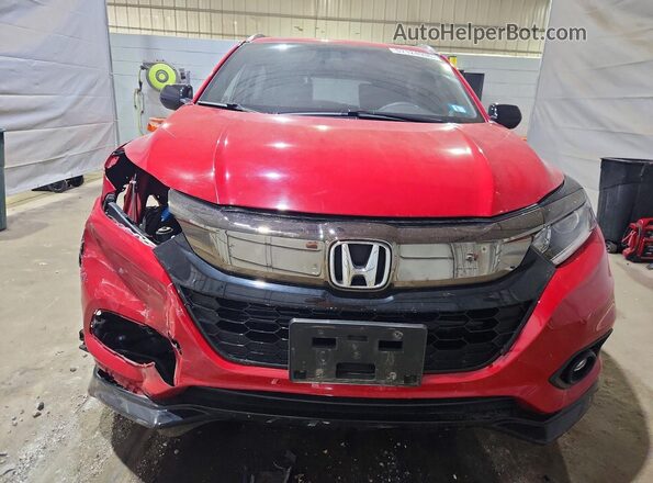 3CZRU6H12NM706767 2022 HONDA HR-V Red Vista frontal