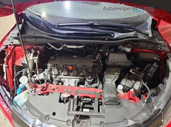 3CZRU6H12NM706767 2022 HONDA HR-V Red Vista del compartimento del motor