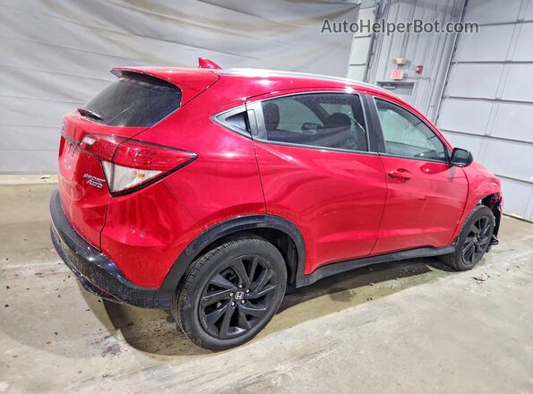 3CZRU6H12NM706767 2022 HONDA HR-V Red Trasero derecho
