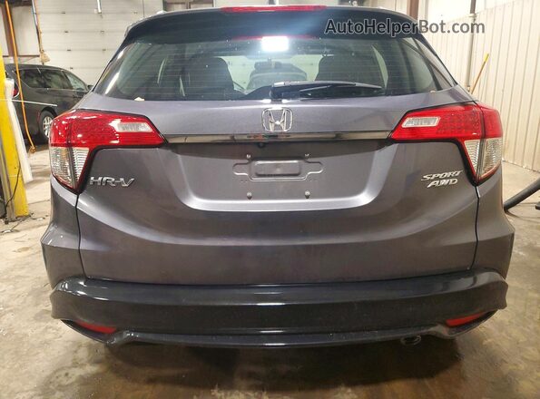 3CZRU6H13LM732615 2020 HONDA HR-V Gray Հետևի տեսք