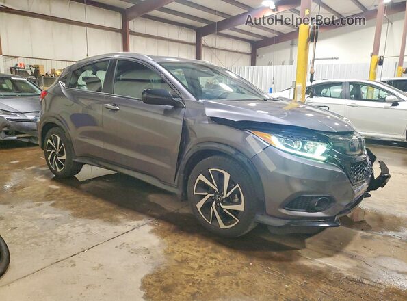 3CZRU6H13LM732615 2020 HONDA HR-V Gray Առջևի աջ