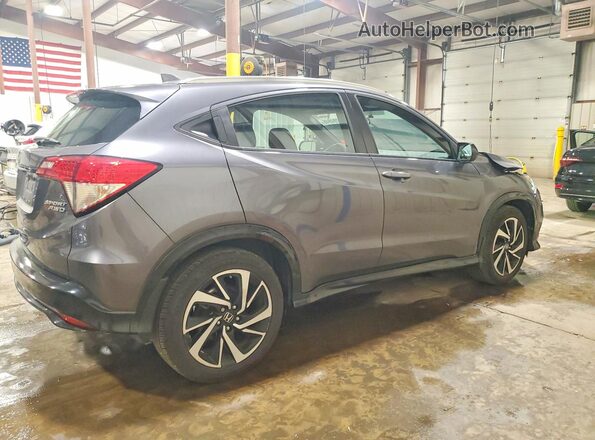 3CZRU6H13LM732615 2020 HONDA HR-V Gray Հետևի աջ