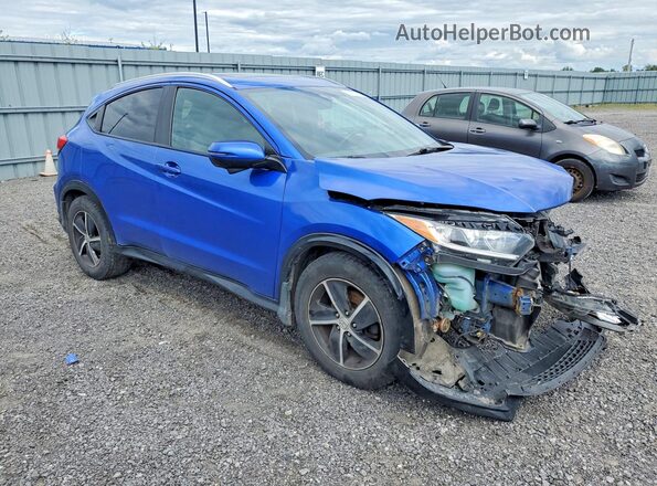 3CZRU6H21NM105973 2022 HONDA HR-V Blue Передня права чверть