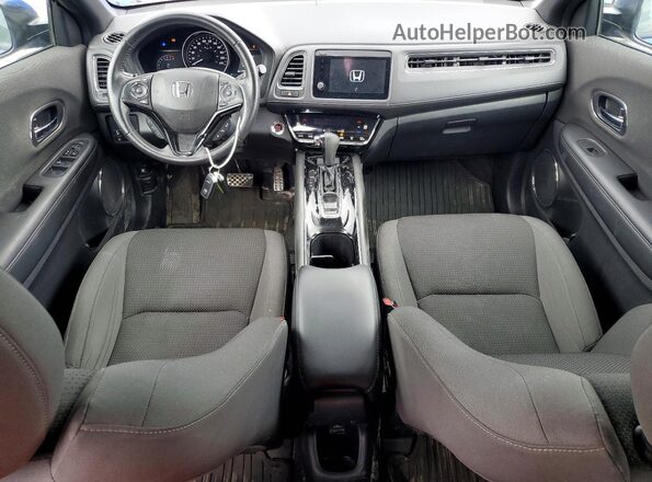 3CZRU6H21NM105973 2022 HONDA HR-V Blue Вид панелі приладів