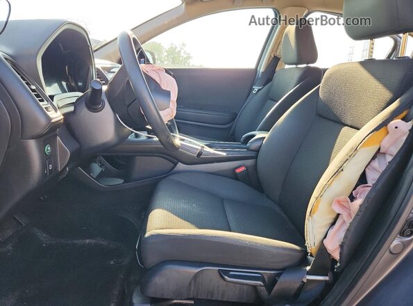 3CZRU6H31MM703178 2021 HONDA HR-V Gray Front interior view
