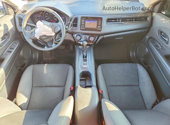 3CZRU6H31MM703178 2021 HONDA HR-V Gray Dashboard view