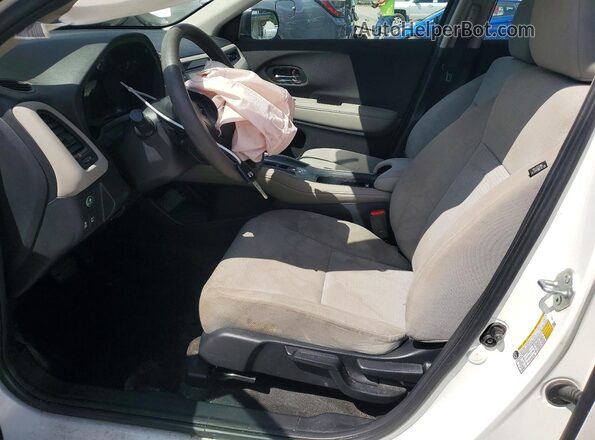 3CZRU6H31NM725800 2022 HONDA HR-V White Вид салону спереду