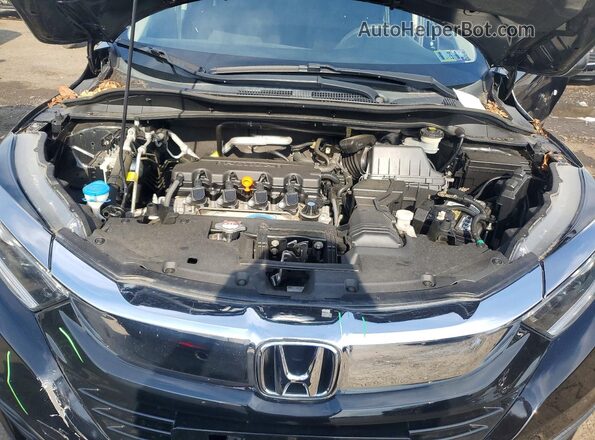 3CZRU6H32LM712521 2020 HONDA HR-V Черный Вид подкапотного пространства