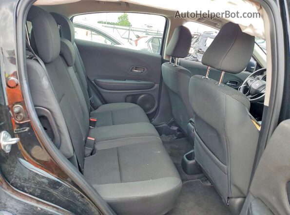3CZRU6H32MM748842 2021 HONDA HR-V Black Rear seats view