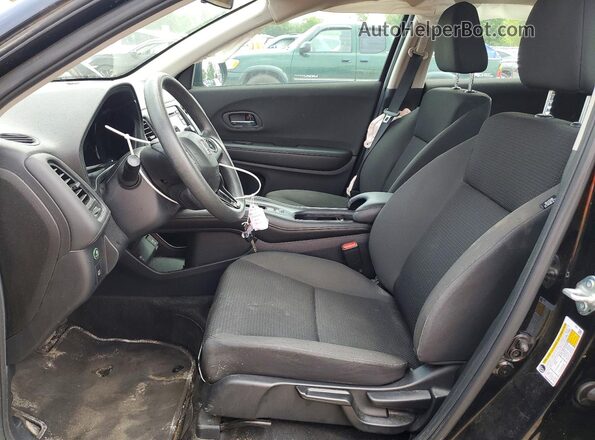 3CZRU6H32MM748842 2021 HONDA HR-V Black Front interior view