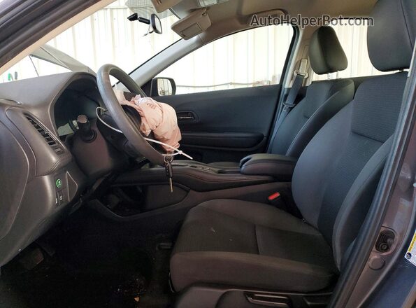 3CZRU6H32NM741505 2022 HONDA HR-V Charcoal Widok wnętrza z przodu