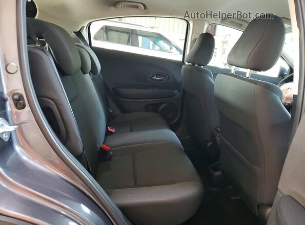 3CZRU6H32NM741505 2022 HONDA HR-V Charcoal Widok wnętrza z tyłu