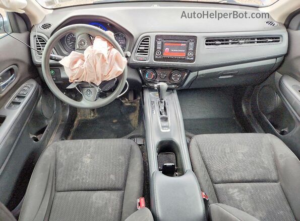 3CZRU6H33GM719693 2016 HONDA HR-V Charcoal Вид панелі приладів
