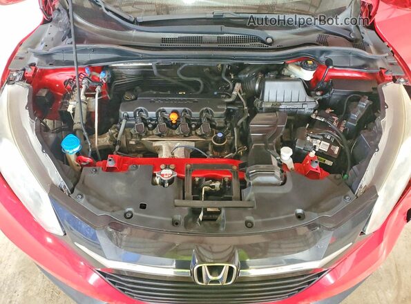 3CZRU6H34HM714262 2017 HONDA HR-V Красный Вид подкапотного пространства