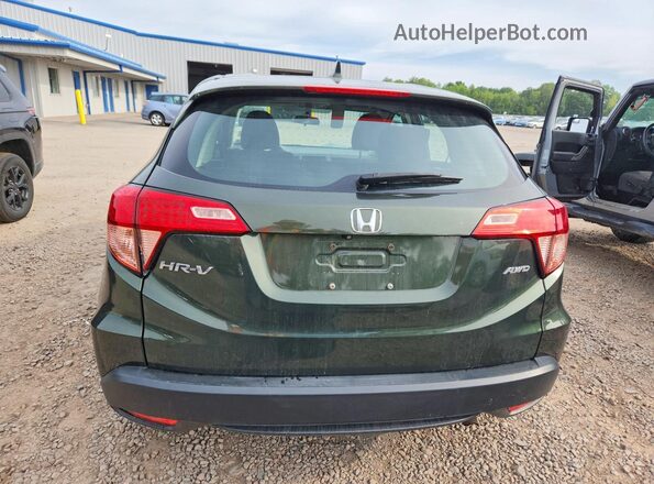 3CZRU6H35HM730728 2017 HONDA HR-V Green Հետևի տեսք