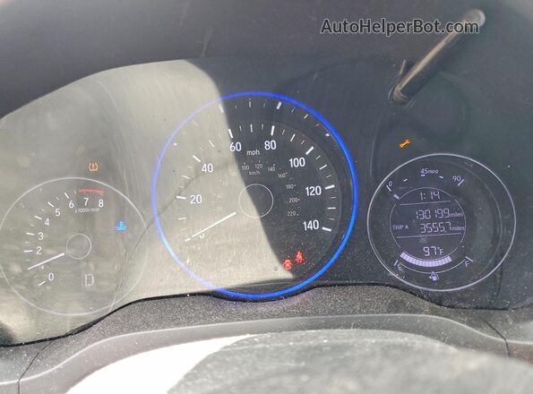 3CZRU6H35JM729214 2018 HONDA HR-V Серый Вид щитка приборов