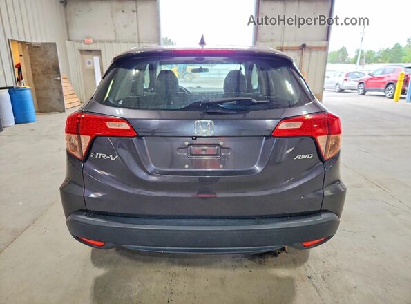3CZRU6H36GM769262 2016 HONDA HR-V Серый Вид сзади